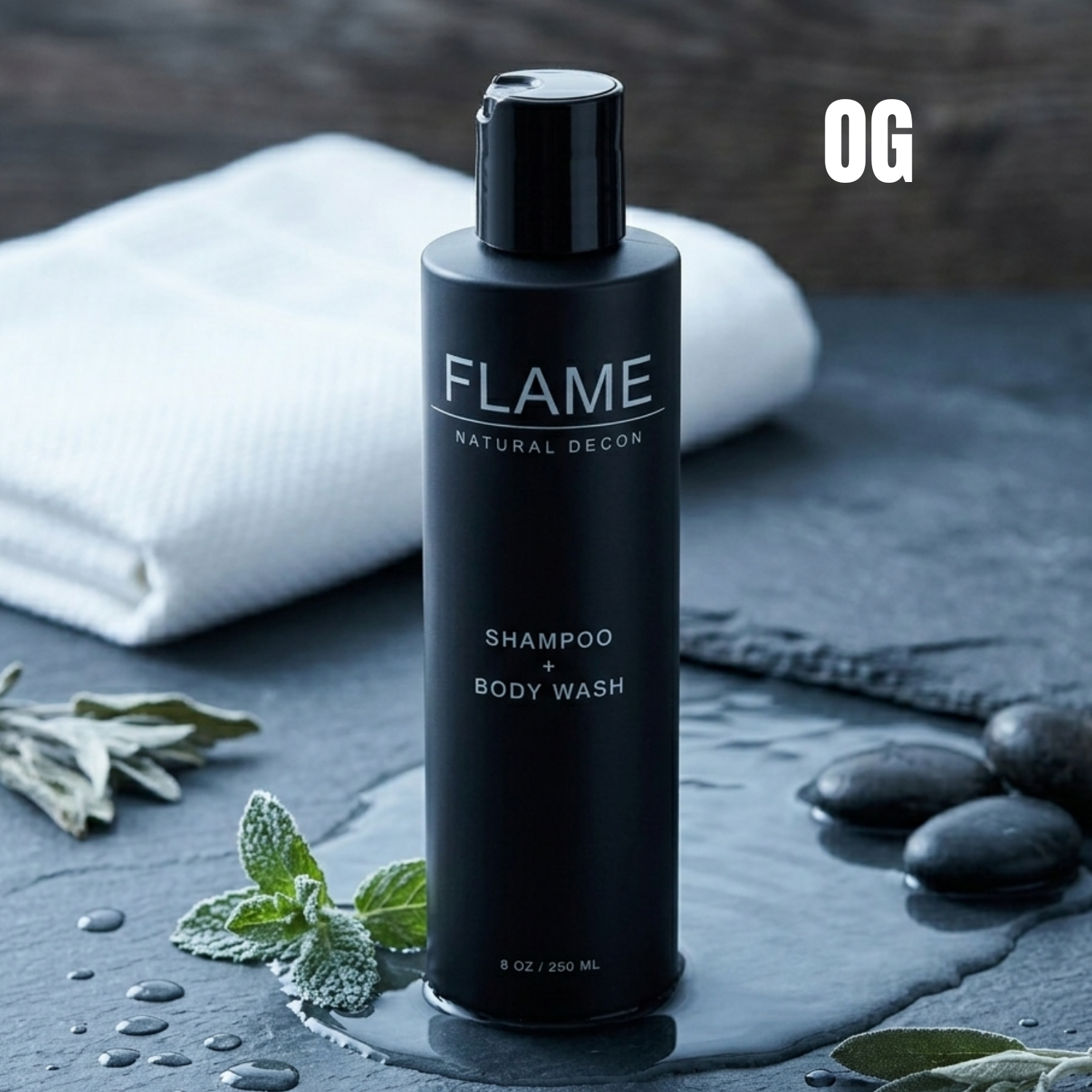 シャンプー FORDAYS Hair Shampoo body soap 400ml Flame Decon Shampoo and Body Wash Firefighter Decon Wash