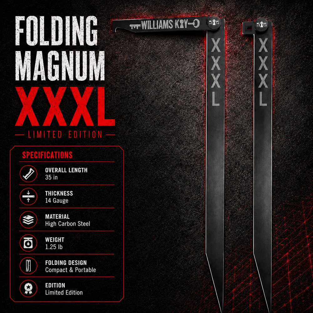 Folding XXXL Magnum 35"