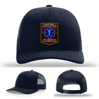 Chinchilla EMS hat with Heart of the Abingtons patch