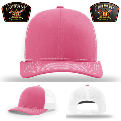 Custom fire patch hat made for Buford firefighters focused on firehouse loyalty – a custom patch you can wear with pride