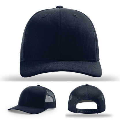 Durable leather patch hat created for everyday wear