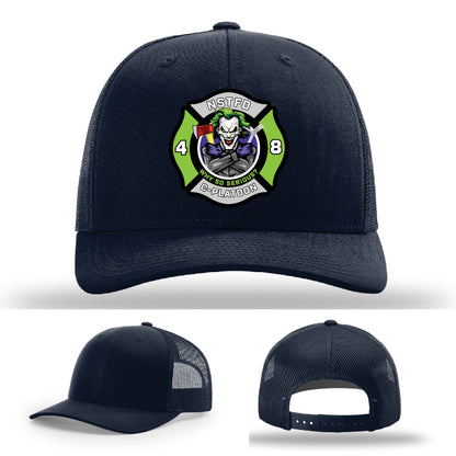 department hat with custom patch supporting North Strabane Fire Department fire service