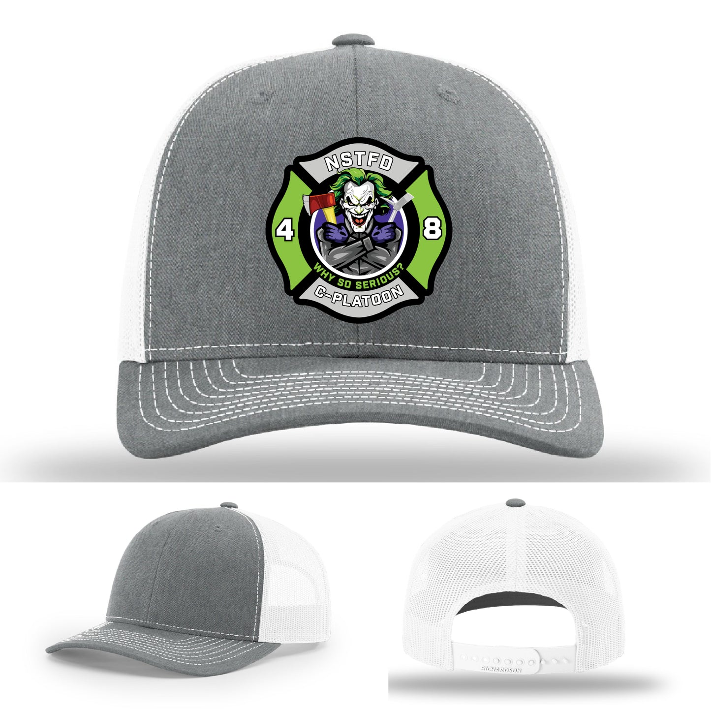 North Strabane Fire Department station gear – custom firefighter hat