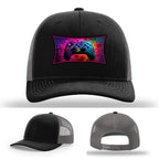 Next Level Gamer Leather Patch Hat gallery view four