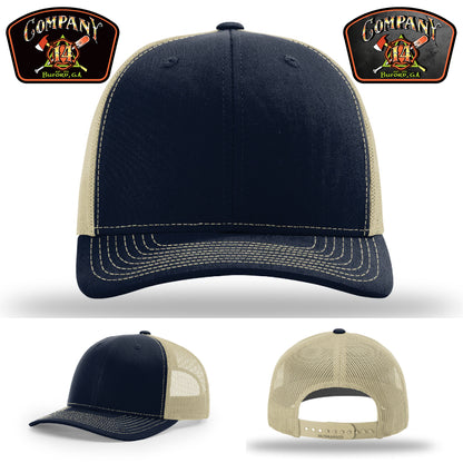 Buford GA firefighter patch hat designed for off-shift wear – perfect for station or casual wear