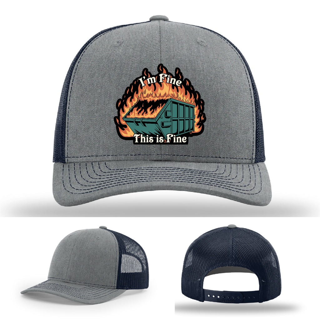 This Is Fine Leather Patch Hat gallery view thirty four