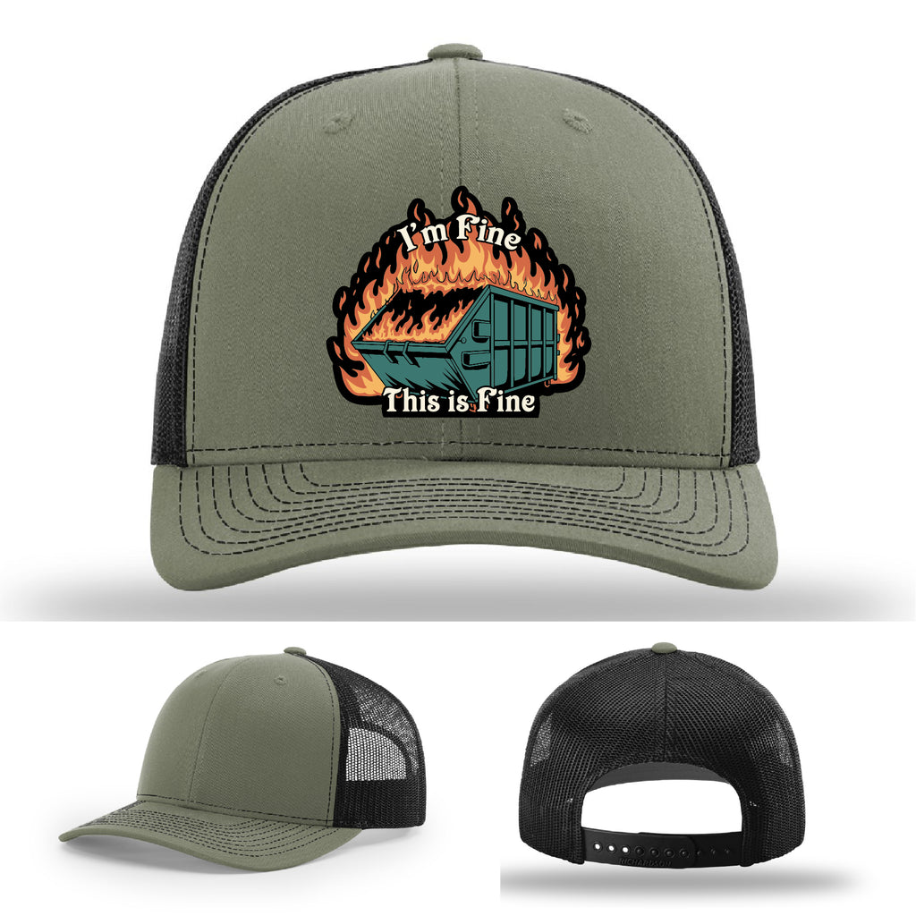 This Is Fine Leather Patch Hat gallery view eighteen