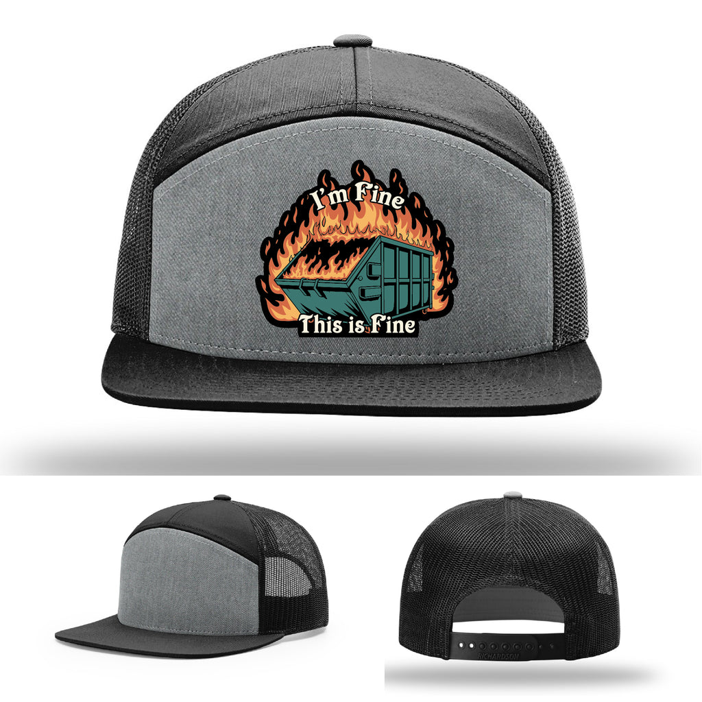 This Is Fine Leather Patch Hat gallery view seventeen
