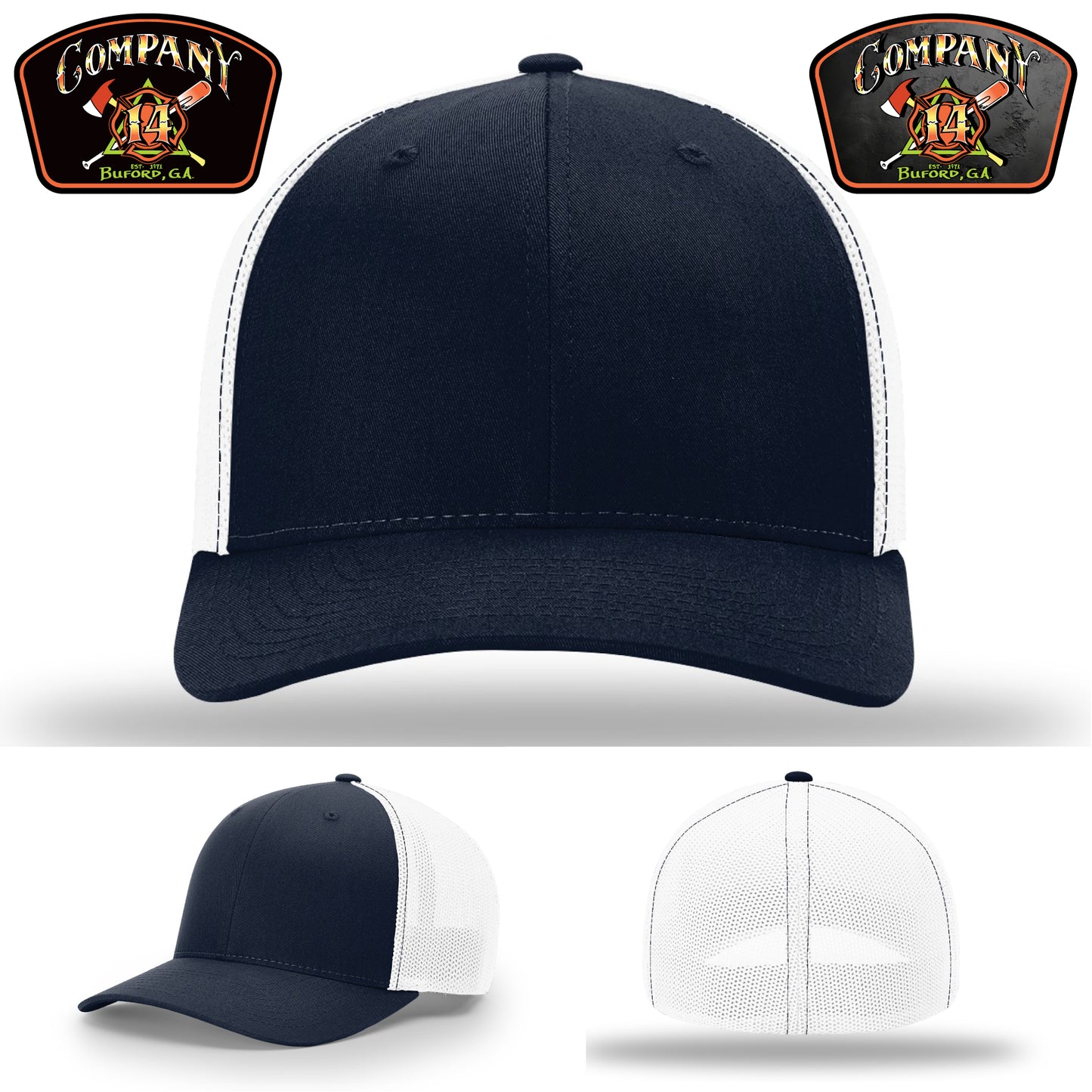 Fire crew hat with Buford GA patch ideal for firefighter team unity – firefighter trusted, crew approved