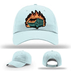 Leather patch hat for chaotic energy lovers your new go-to for bad day humor – premium leather with premium sarcasm