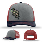 Serpent Skull Leather Patch Hat Snake gallery view thirty three