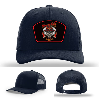 Canyon Lake Fire/EMS hat – customized for daily fire and EMS shifts