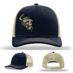 Serpent Skull Leather Patch Hat Snake gallery view twenty seven