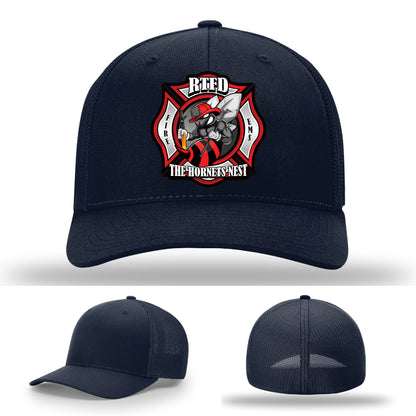 Unique firefighter station pride hat for Hornets Nest