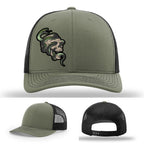 Serpent Skull Leather Patch Hat Snake gallery view eighteen