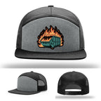 Dumpster Fire Leather Patch Hat gallery image one hundred forty seven