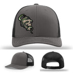 Serpent Skull Leather Patch Hat Snake gallery view ten
