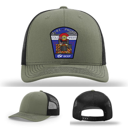 Department pride displayed in this design celebrating firefighter photographers – Colorado firefighter gear