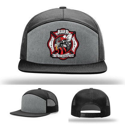 RTFD Hornets Nest patch hat for fire and EMS representation