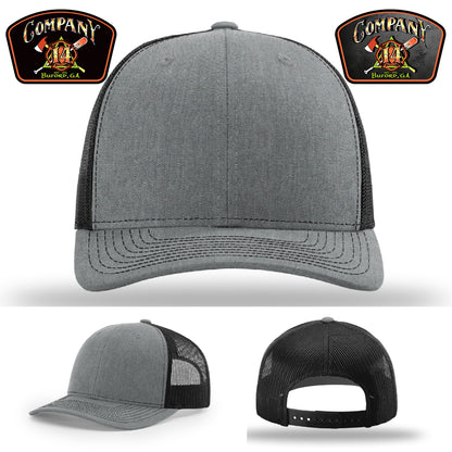 Buford GA firefighter patch hat designed for off-shift wear – perfect for station or casual wear