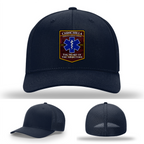 Chinchilla EMS shield leather patch on everyday hat