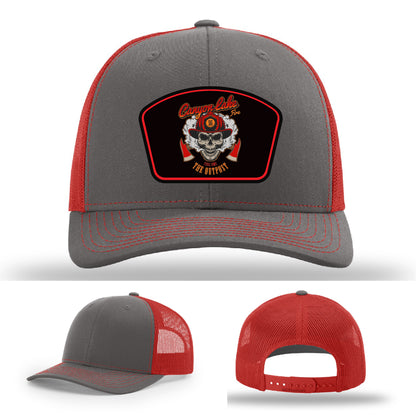 Canyon Lake Fire/EMS custom headwear for frontline professionals