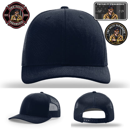 Tactical custom hat for EMS – The Salty Paramedic edition