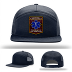 Chinchilla Emergency Medical Services patch displayed on hat