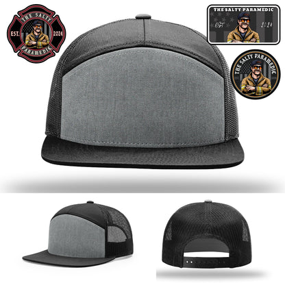 The Salty Paramedic cap with strong patch detailing