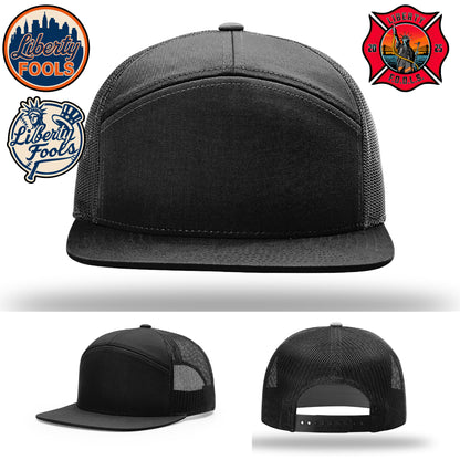 Liberty City FOOLS firefighter hat logo variants – multiple logo formats for FOOLS merchandise.