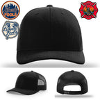 Liberty City FOOLS firefighter hat logo variants – hat variant mockup for FOOLS design selection.