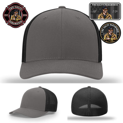 Bold custom patch hat for paramedics – The Salty Paramedic style