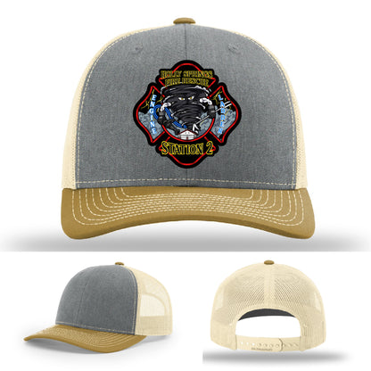 Holly Springs Station 2 field gear hat for firefighters