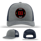 Full color patch hats built for small businesses and crews
