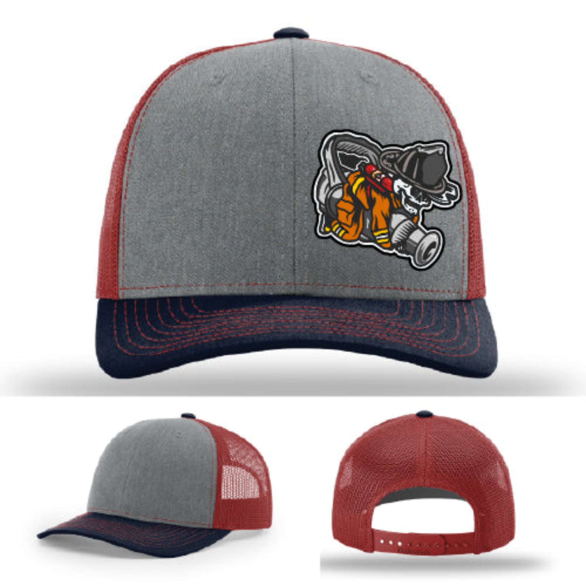Firefighter lifestyle Richardson hat with fireman patch – worn with pride by the ones who’ve done it.