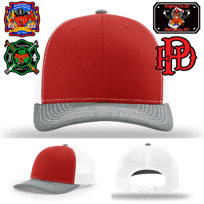 Fire station logo hat for crew unity and firefighter pride