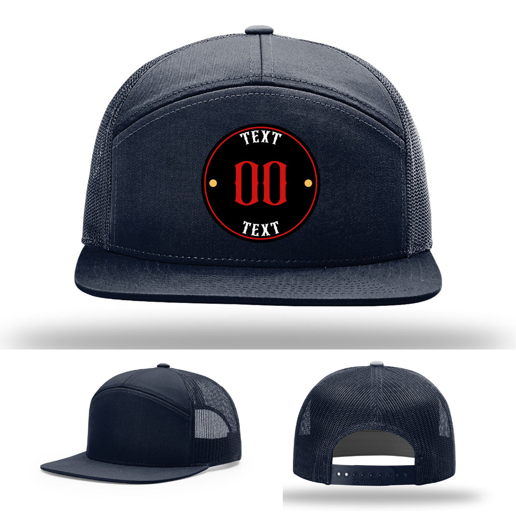 Make your logo pop with full color custom leather patch hats
