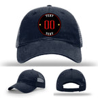 Upload your emblem to create a signature leather patch hat