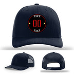 Design your own full color leather patch hat with ease