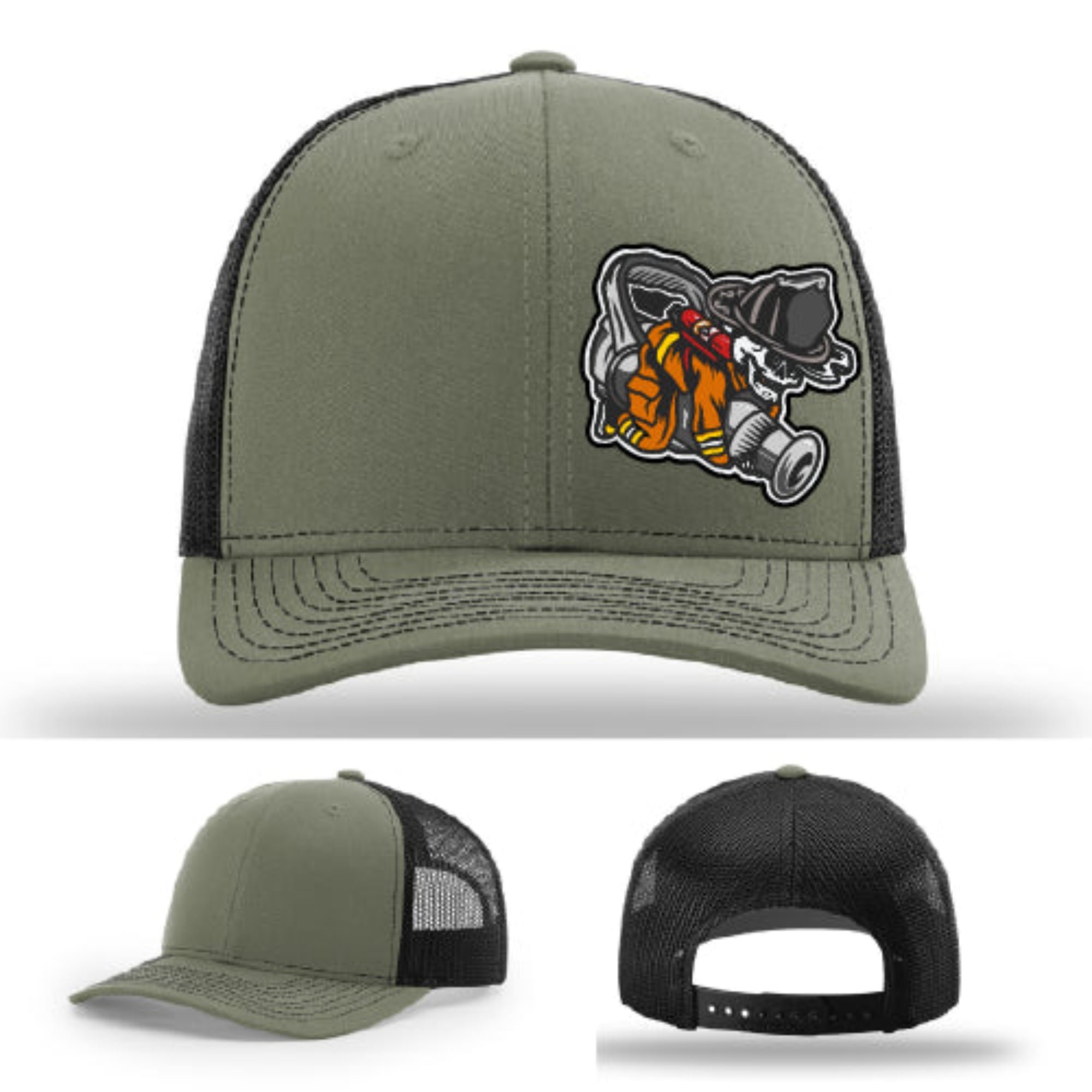Firefighter lifestyle Richardson hat with fireman patch – for fire crews who like to represent hard.
