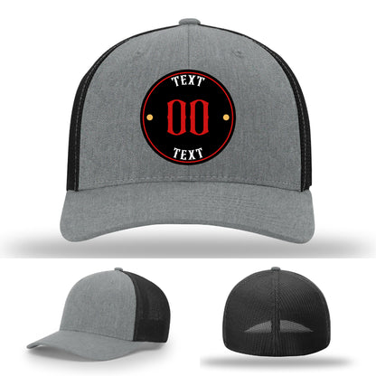 Stand out with a fully customized leather patch hat