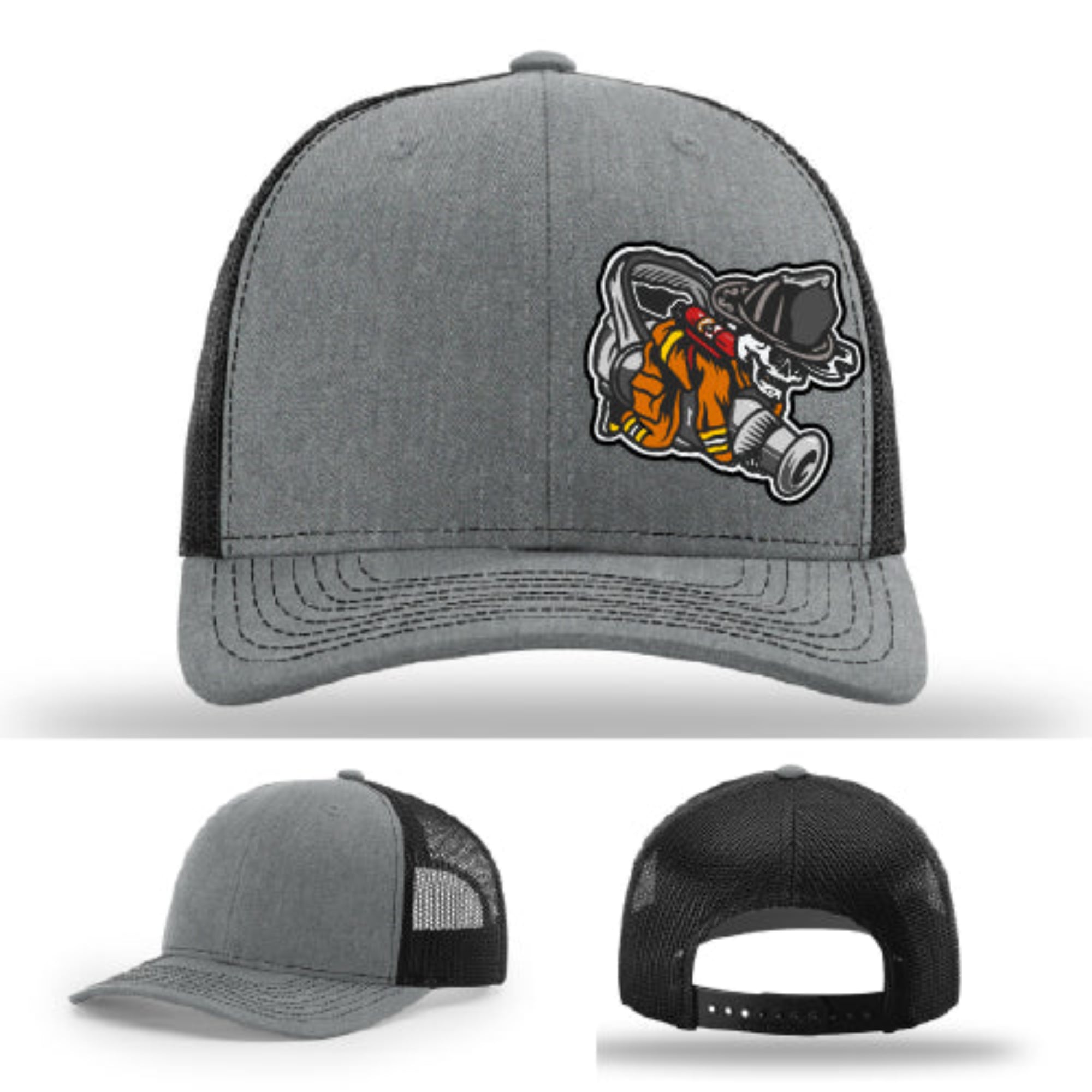 Firefighter lifestyle Richardson hat with fireman patch – classic fit with bold firehouse design.