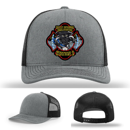 Premium firefighter hat made for Holly Springs Station 2 team