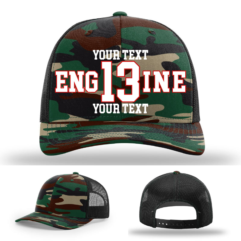 Traditional Fd Traditional FD Hat Custom Embroidered Firefighter Hat – LittleRiverCustoms