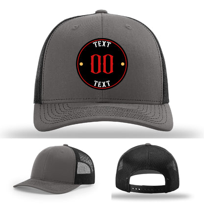 Make a statement with a custom leather patch hat