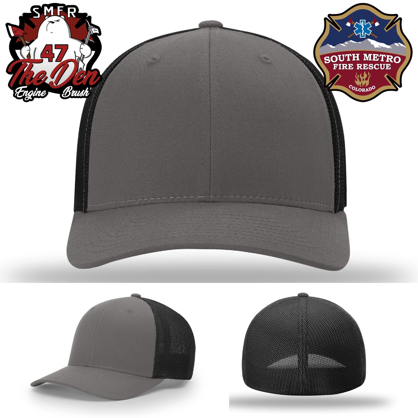 Engine 47 Colorado department custom patch hat