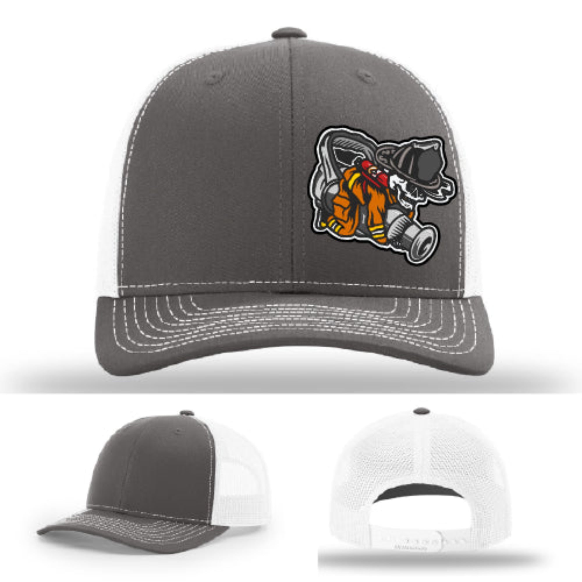Firefighter lifestyle Richardson hat with fireman patch – ideal for shift wear, cookouts, or station runs.