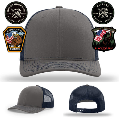 Hayfork Nation Forest fire department hat – custom gear