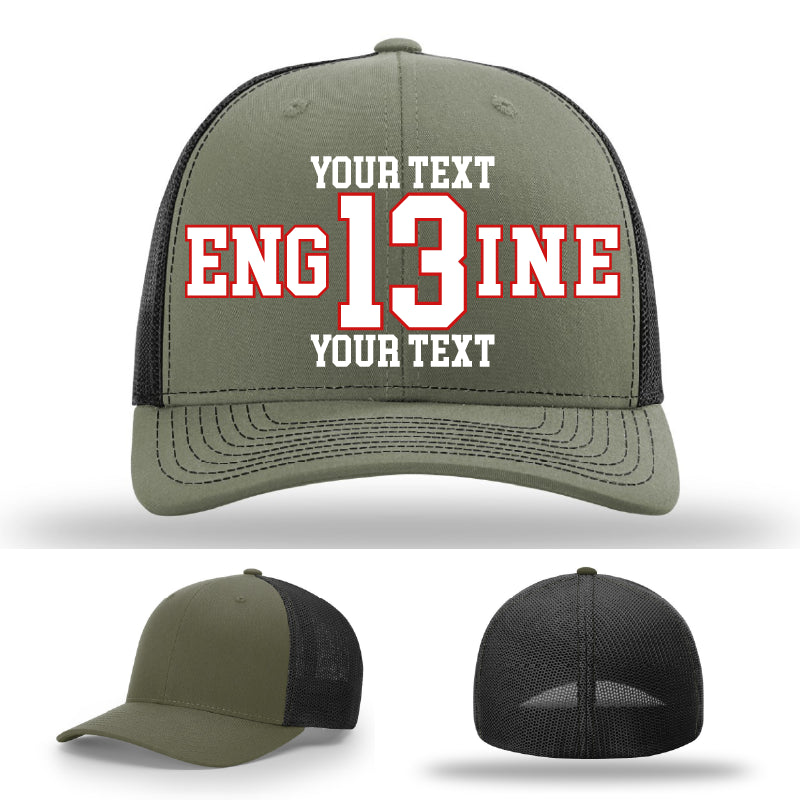 Traditional Fd Traditional FD Hat Custom Embroidered Firefighter Hat – LittleRiverCustoms