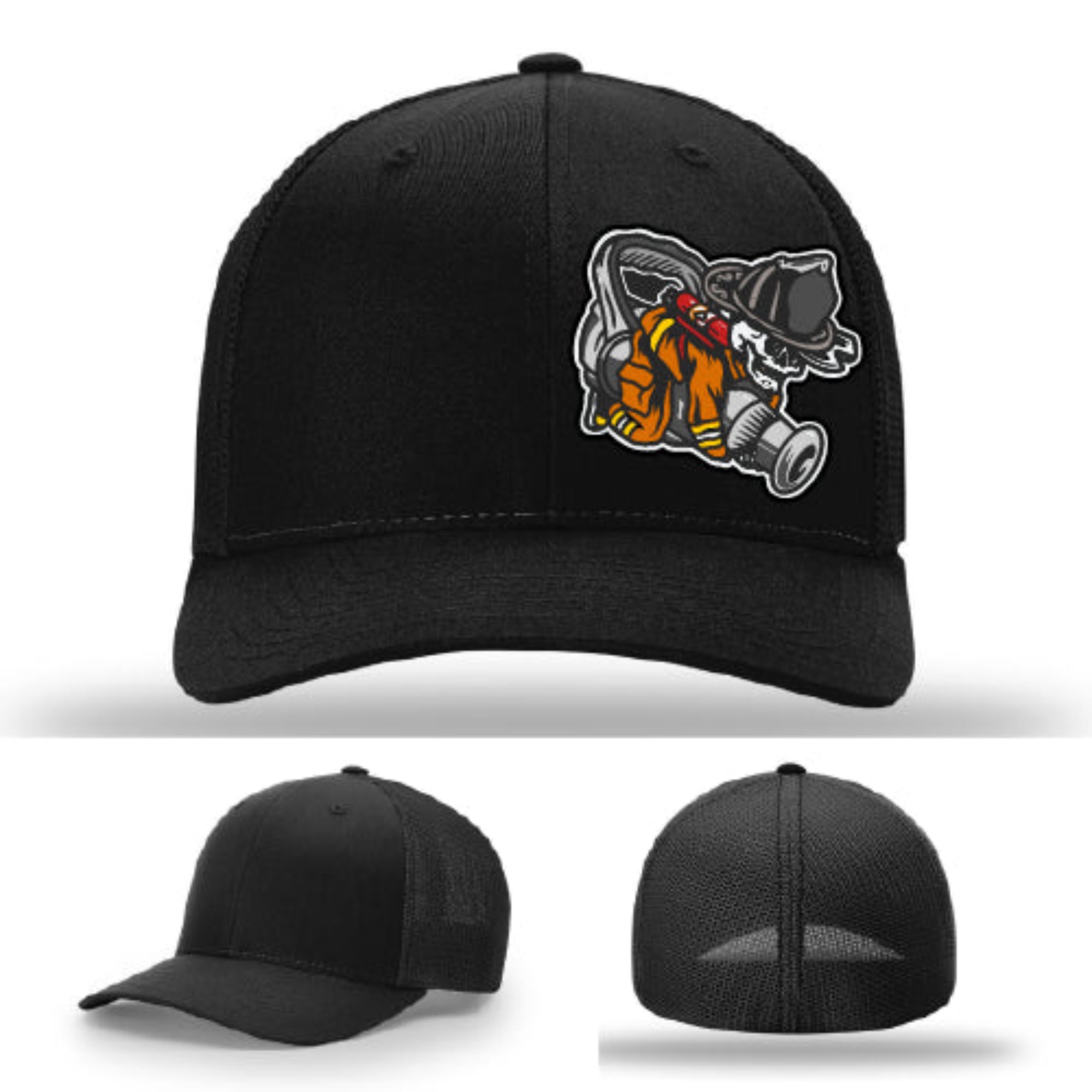 Firefighter lifestyle Richardson hat with fireman patch – crew-approved firefighter hat with personality.